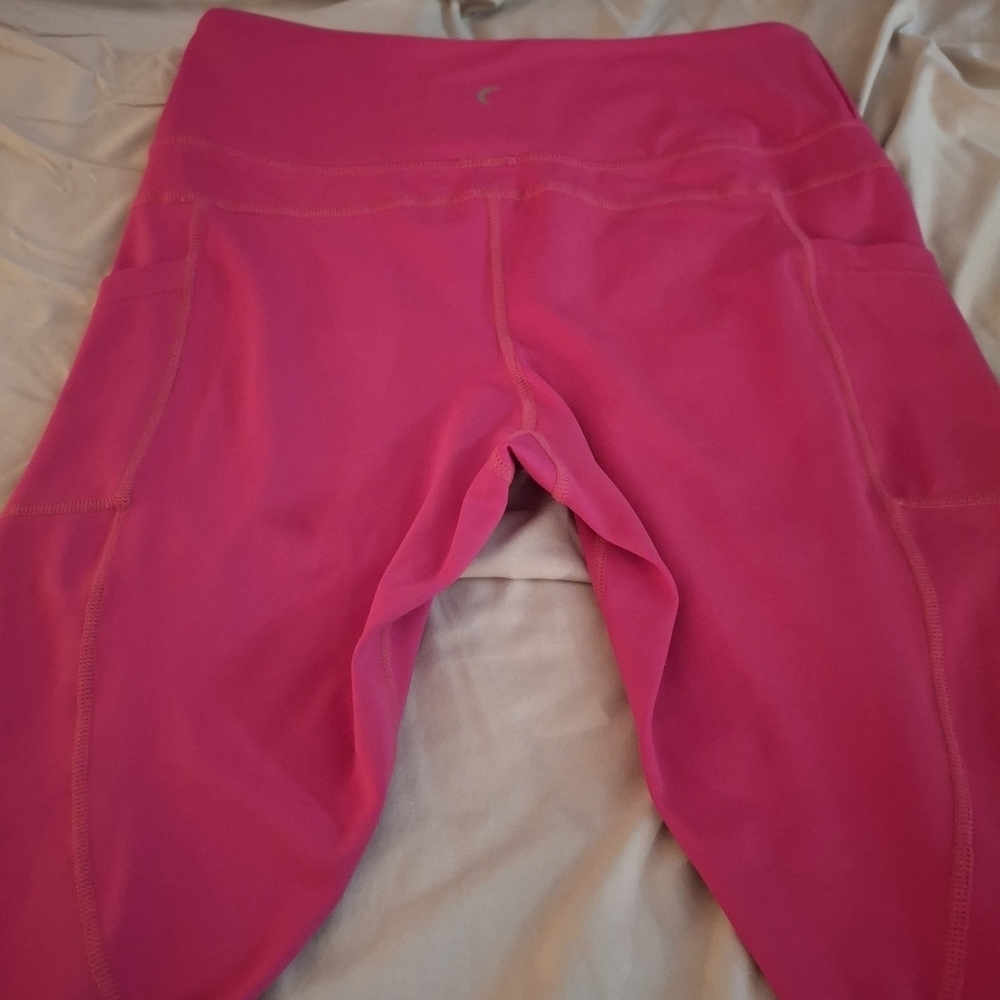 ZYIA Bright Pink Women's Leggings - Picture 9 of 12